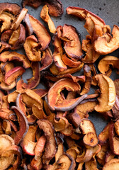 Healthy preserves dried fruits. Refreshing drink made from dried fruits. A pile of dried fruit....