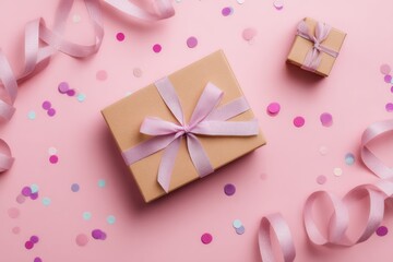 Flatlay featuring retail incentive items with gift boxes