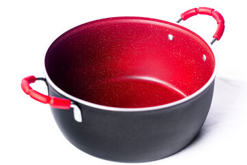 Black and red pan