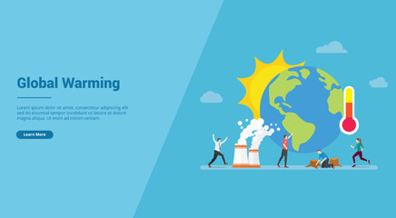 International climate summit banner