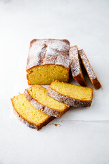 Homemade pumpkin loaf cake