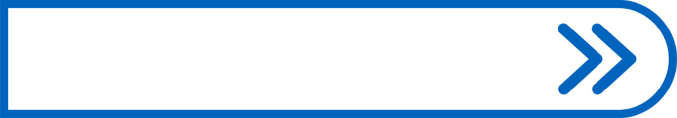 Modern frame button with minimal arrow details