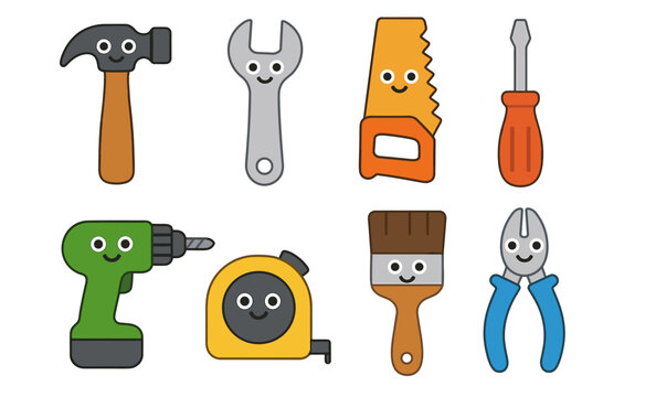 Tools Cartoon For Kids