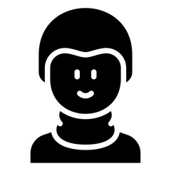 Bald man with turtleneck sweater