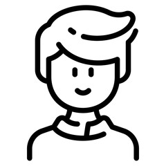 Cool man with pullover sweater