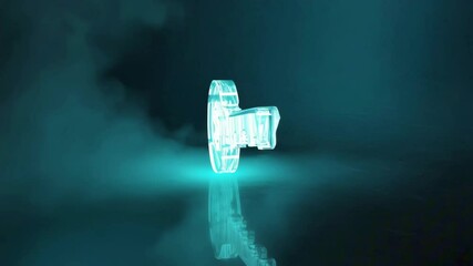 vertical 9:16 Key to success - A digital key with a $ sign on it