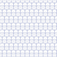 Subtle blue geometric hexagon pattern background