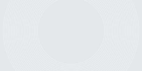 white background  glowing geometric lines on gray background. Modern shiny blue circle lines pattern. Futuristic technology concept.