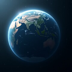 Fototapeta premium planet earth in space