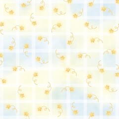 Seamless Star Pattern – Cute and Minimal Celestial Design for Fabric and Wallpaper