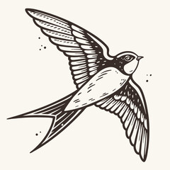 woodcut-illustration-of-a-swallow--vintage-grunge- (1)