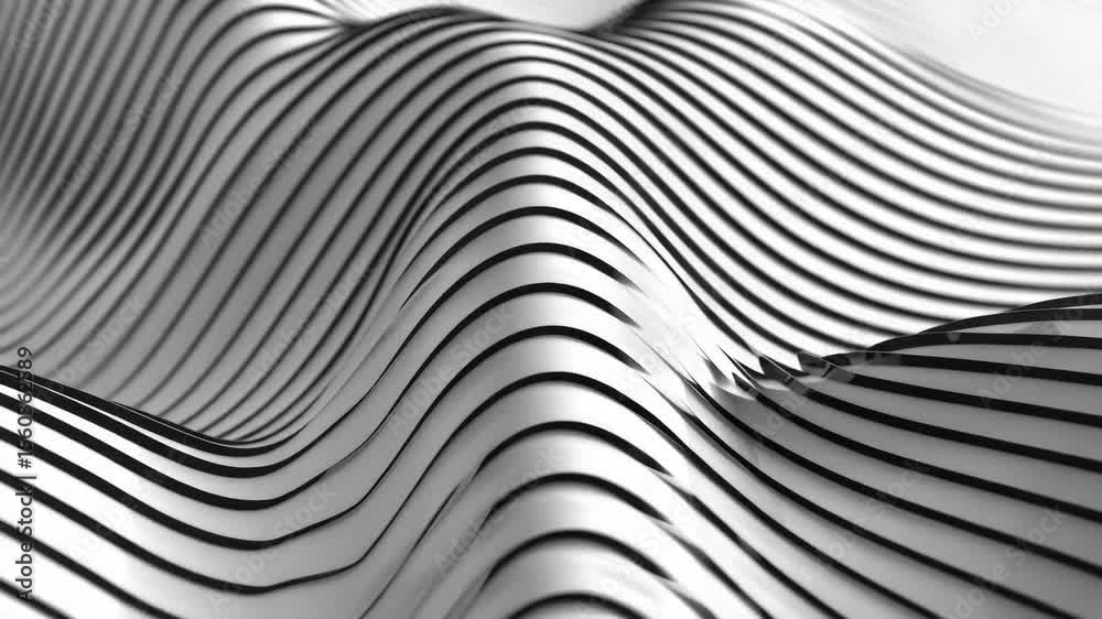 Poster a close-up shot of a curved surface in monochrome tones