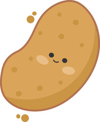 Potato illustration.