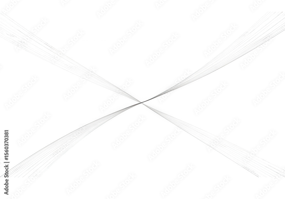 Poster faint gray lines intersecting to form a subtle abstract pattern on a white background, isolated on t