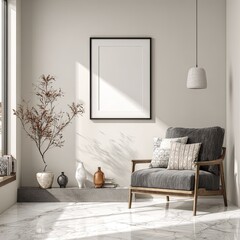 Minimalist living room mockup (15)