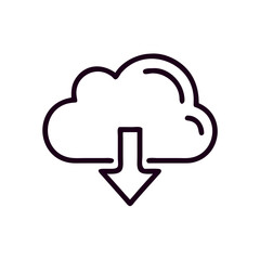 Cloud Download Icon