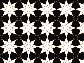 black and white seamless pattern