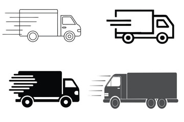 Van silhouette logo, van silhouette vector, delivery van vector, black van logo, van silhouette.