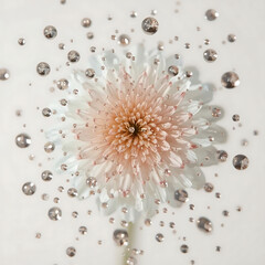 close up of dandelion seeds
