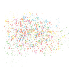 Confetti glitter shiny element