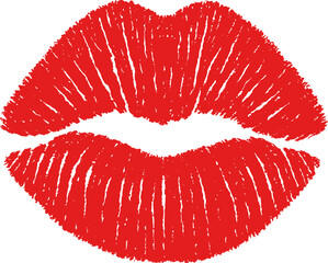  Kiss Scalable SVG Vector Graphic with Editable Paths and Layers for Web, UI Design, Digital Art, and Print Applications