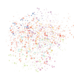 Confetti glitter shiny element