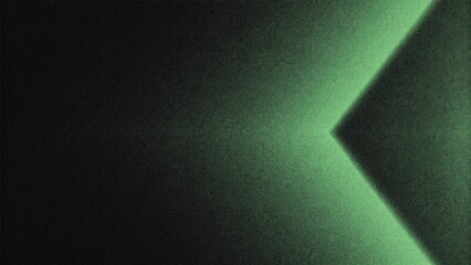 Abstract green and blue squares form a dynamic, bright digital background with a subtle dark texture and illuminating light rays