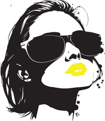 silhouette of a girl