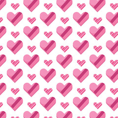 Pink Presents and Heart Glasses Pattern