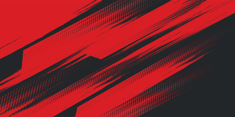 Background, contrast red and black color abstract template for business design. Technology style. You can use it for advertising, sports posters, templates. vector background