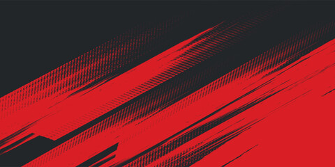 Background, contrast red and black color abstract template for business design. Technology style. You can use it for advertising, sports posters, templates. vector background