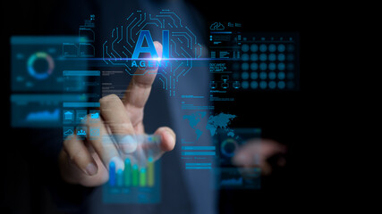 AI agent leverages artificial intelligence, machine learning, automation, and advanced technology...