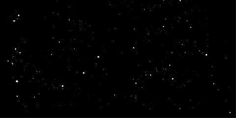 Snow flakes winter snowfall white light vector background. Christmas background, white snow on black background for edit photo.	