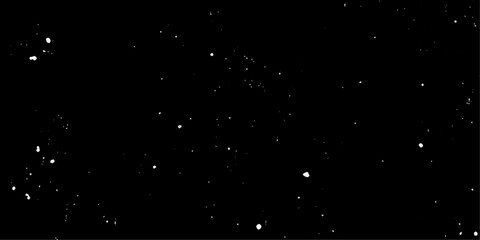 Snow flakes winter snowfall white light vector background. Christmas background, white snow on black background for edit photo.	