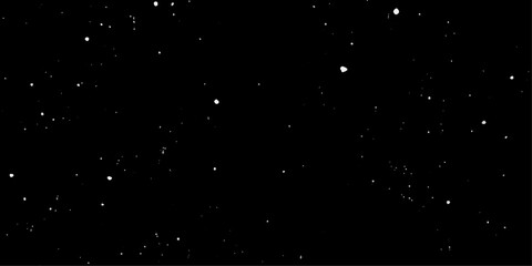 Snow flakes winter snowfall white light vector background. Christmas background, white snow on black background for edit photo.	