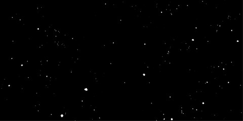 Snow flakes winter snowfall white light vector background. Christmas background, white snow on black background for edit photo.	