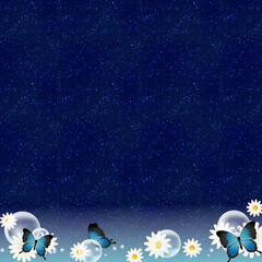 stars and moon