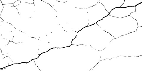 closeup of cracks and fissures of peeling paint on a transparent background-Old concrete wall with cracked flaking paint
