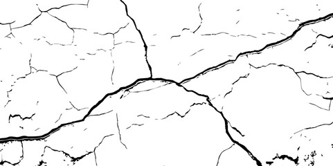 closeup of cracks and fissures of peeling paint on a transparent background-Old concrete wall with cracked flaking paint

