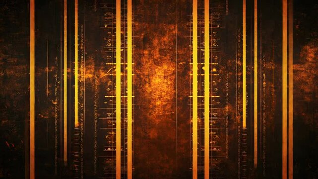 Ancient hieroglyphs animated abstract background for mystery theme presentations