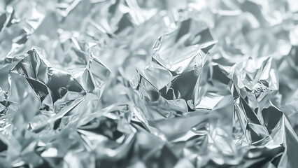 gray holographic plastic paper wave, glow, chrome 2