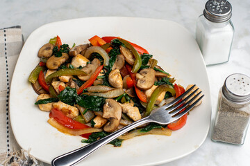 sauteed chicken dish