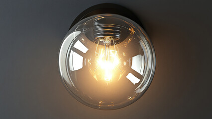 bright light bulb, lamp 12