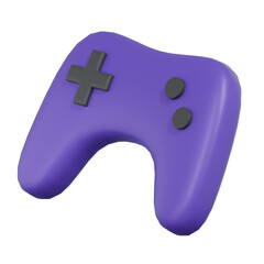 3D Render Isometric Gamepad Vector