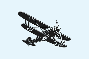 vector illustration of an airplane