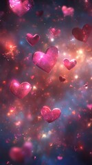 Obraz premium Heavenly staircase, phone wallpaper,A divine climb into radiant light.