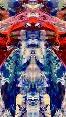 Abstract art background . Hand painting artwork on canvas .