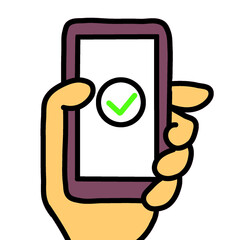 Digital payment with mobile phone