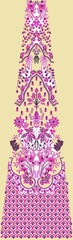 Mughal Flower | Flower art drawing, Flower drawing, Mughal paintings, Seamless Indian Mughal Flower Motif 