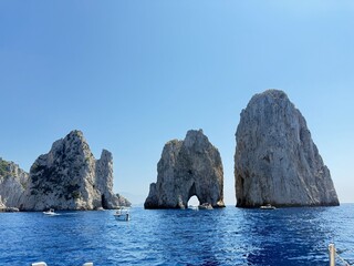 rock in the sea
